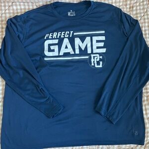 Perfect Game baseball long sleeve shirts XXL bundle